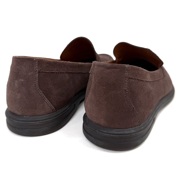 Peter Millar Size 13M Brown Suede Venetian Loafers Driving‎ Moccasin Shoes - Picture 3 of 6